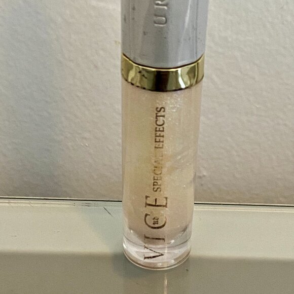 URBAN DECAY VICE Special Effects Lip Top Coat 0.16oz WHITE LIE *USED - Picture 2 of 5